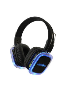 Sinine Silent Disco LED-kõrvaklapp